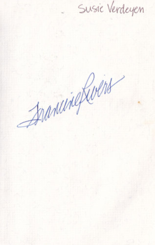 Francine Rivers: The Scarlet Thread (Dedicated) (dedikált) - Dedikált antikvár