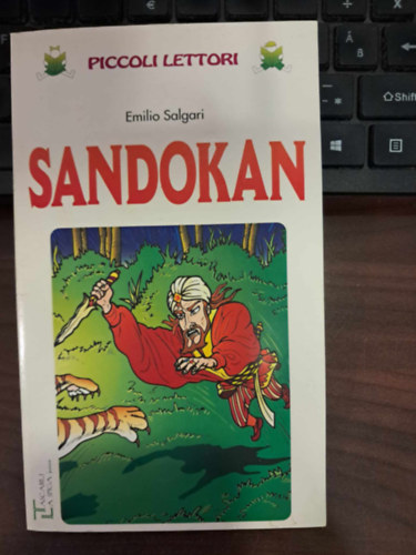 Salgari Emilio: Sandokan (olasz nyelven, könnyített olvasmány) antikvár