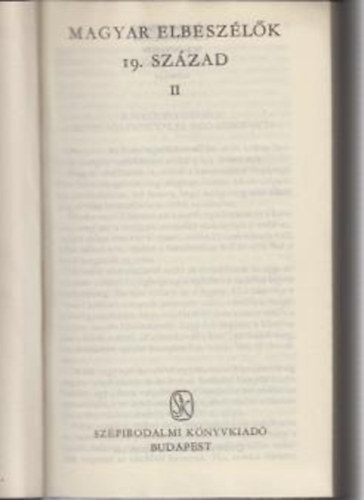 Szalai Anna (szerk.): Magyar elbeszélők 19.század I-II. (Magyar Remekírók) antikvár