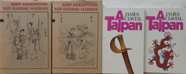 James Clavell: Szórakoztató irodalmi könyvcsomag antikvár