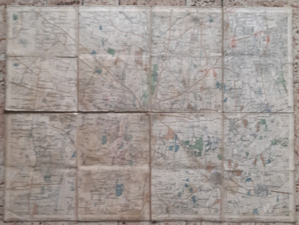 Nyíregyháza és környéke térkép antikvár