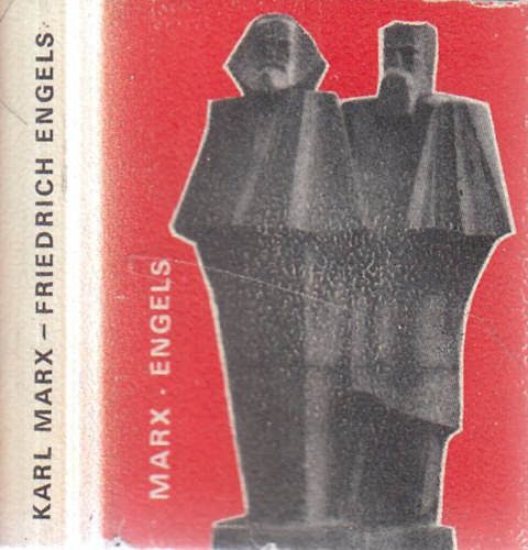 Karl Marx - Friedrich Engels (minikönyv) antikvár