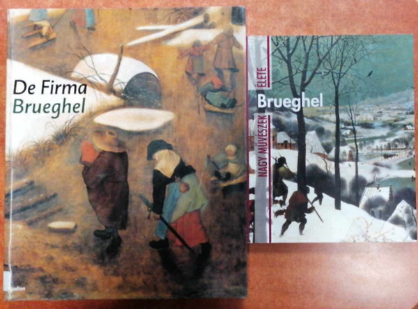 David Bianco: 2 db könyv: Brueghel /De Firma/+Brueghel - Nagy művészek élete könyv
