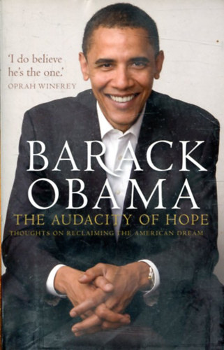 Barack Obama: The Audacity of Hope antikvár