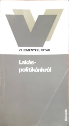 Lakáspolitikánkról (Vélemények/viták) antikvár