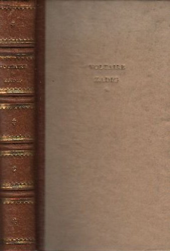 Voltaire: Zadig avagy a végzet (Új Elzevir Könyvtár) antikvár