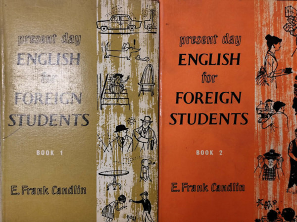 E. Frank Candlin: Present Day English for Foreign Students (Book 1-2) antikvár