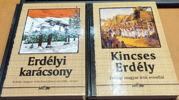 Hunyadi Csaba Zsolt (szerk.): Erdélyi karácsony: Erdélyi magyar írók karácsonyi novellái, versei + Kincses Erdély: Erdélyi magyar írók novella (2 kötet) antikvár