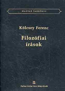 Kölcsey Ferenc: Filozófiai írások antikvár
