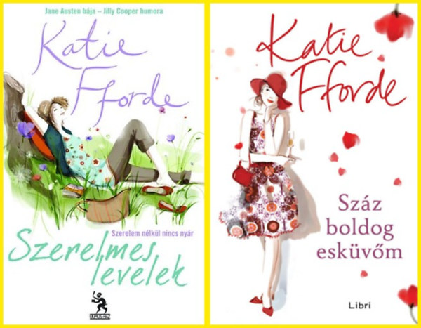 Katie Florde: Szerelmes levelek; + Száz boldog esküvőm - 2 db könyv antikvár