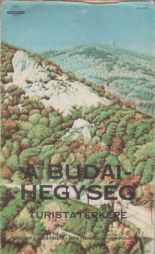 A Budai hegység turistatérképe antikvár