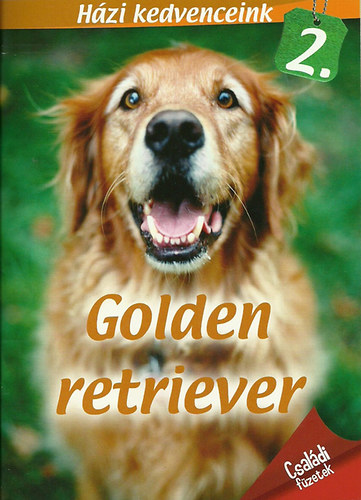 Házi kedvenceink 2. - Golden retriever könyv