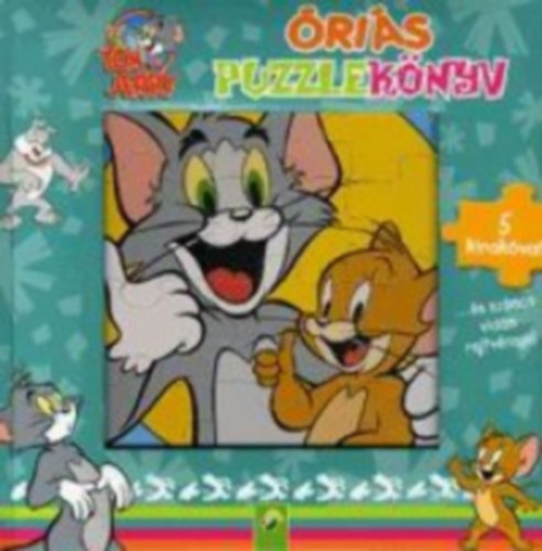 Oliver Bieber: Tom és Jerry - Óriás puzzlekönyv antikvár