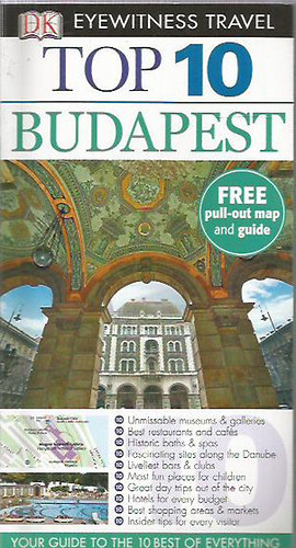 Craig Turp: Budapest - Top 10 Eyewitness Travel Guide antikvár