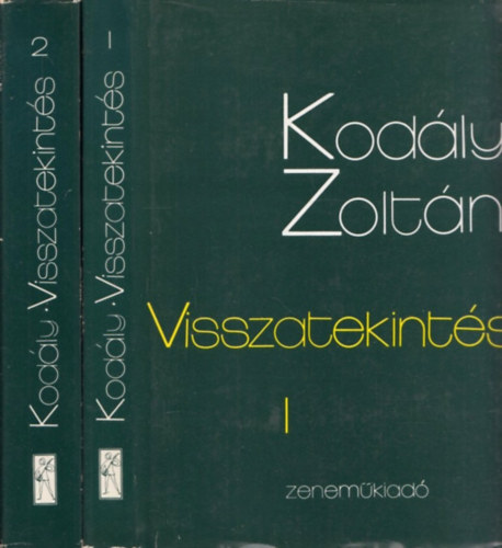 Kodály Zoltán: Visszatekintés I-II. antikvár