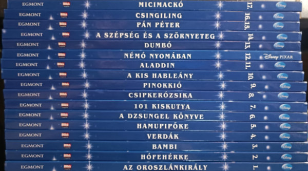 Disney klasszikusok 1-17 antikvár