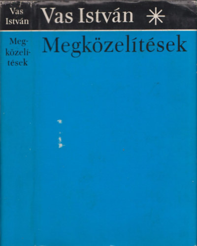 Vas István: Megközelítések - DEDIKÁLT! könyv