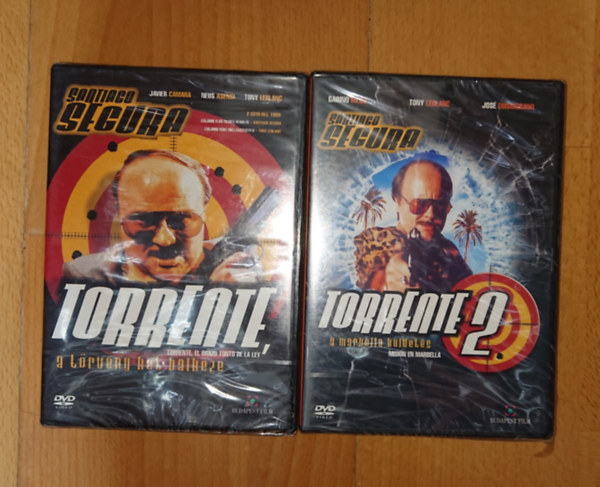 Santiago Segura: 2 Torrente DVD: Torrente + Torrente 2. antikvár