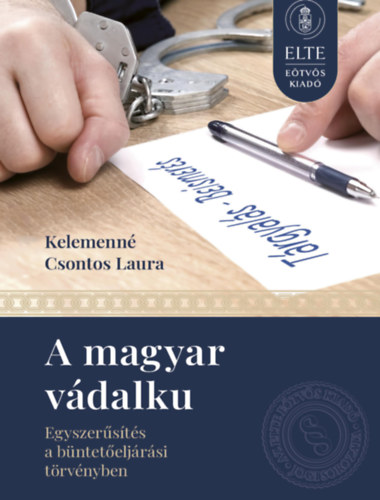 Kelemennécsontos Laura: A magyar vádalku könyv