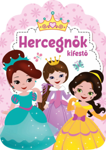Hercegnők - kifestő akciós termékkép 1