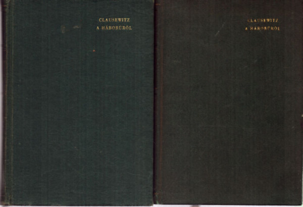 Carl von Clausewitz: A háborúról I-II. antikvár