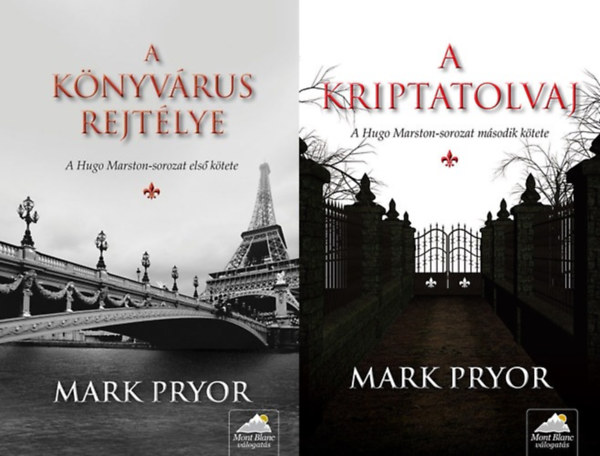 Mark Pryor: Hugo Marston sorozat 1-2.: A könyvárus rejtélye + A kriptatolvaj antikvár