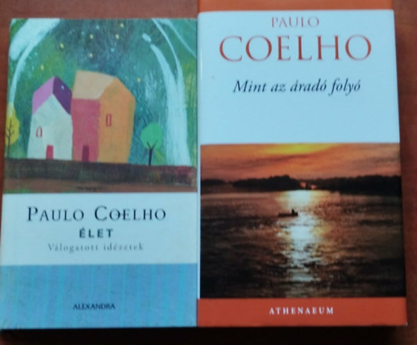 Paulo Coelho: 2db Paulo Coelho könyv.:Élet,Mint az áradó folyó antikvár