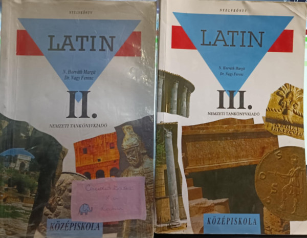 N. Horváth Margit, Nagy Ferenc: Latin II-III antikvár