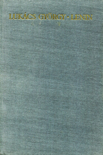 LUKÁCS GYÖRGY: Lenin antikvár