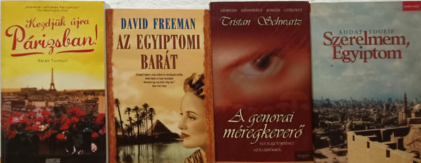 Tristan Schwartz, Ahdaf Soueif, Sarah Turnbull, David Freeman: Romantikus könyvcsomag antikvár