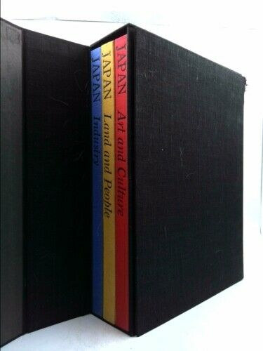 JAPAN: 3 VOLUME SET Art and Culture; Land and People; Industry antikvár