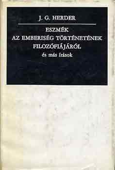 Johann Gottfried Herder: Eszmék az emberiség történetének filozófiájáról antikvár
