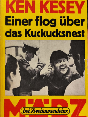 Ken Kesey: Einer flog über das Kuckucksnest (Száll a kakukk fészkére német nyelven) antikvár