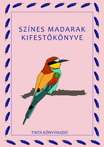 Színes madarak kifestőkönyve akciós termékkép 1