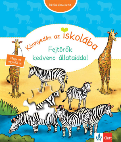 Könnyedén az iskolába - Fejtörők kedvenc állataiddal akciós termékkép 1
