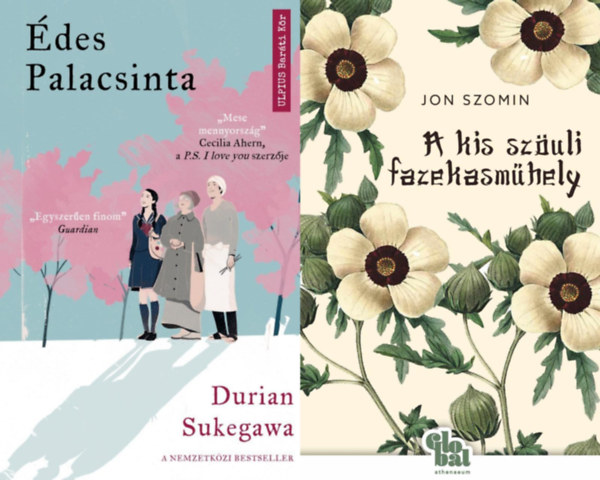 Durian Sukegawa, Jon Szomin: 2 db kortárs távol-keleti regény: Édes palacsinta + A kis szöuli fazekasműhely antikvár