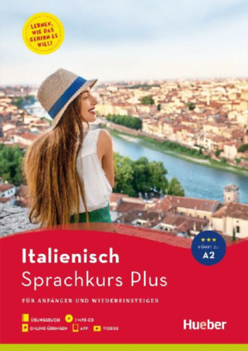 Caiazza-Schwarz, Gabriella: Sprachkurs Plus Italienisch. Buch mit MP3-CD, Onlineübungen, App und Videos idegen