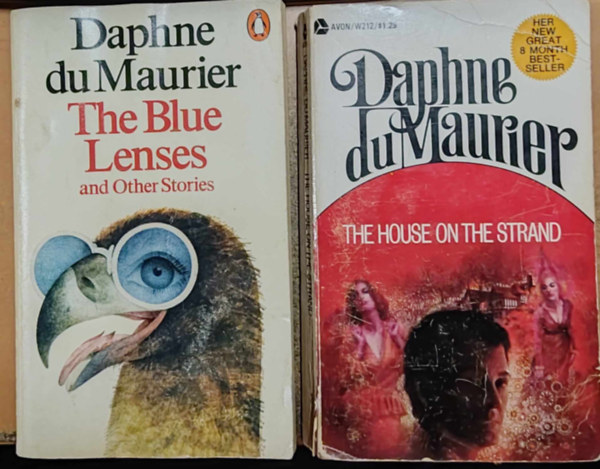 Daphne Du Maurier: 2 db Maurier: The Blue Lenses and Other Stories + The House on the Strand antikvár