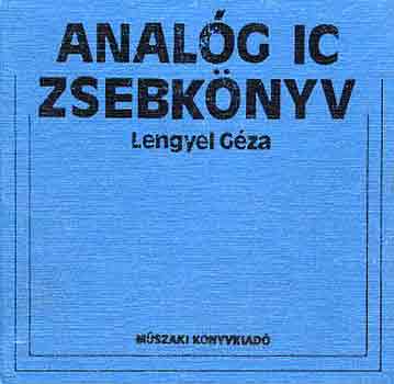 Lengyel GÉza: Analóg IC zsebkönyv antikvár