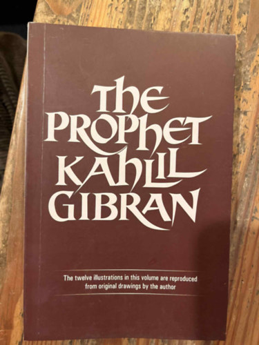 Gibran Kahlil: The Prophet antikvár