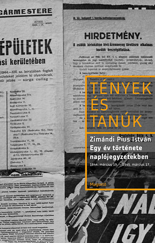 Zimándi Pius István: Egy év története naplójegyzetekben könyv