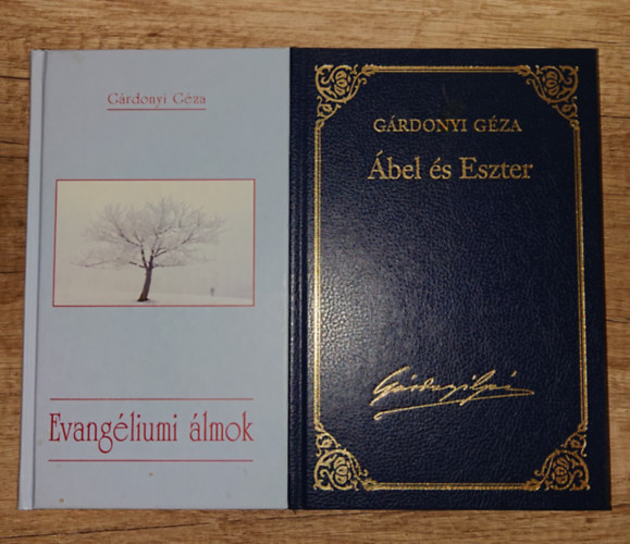 Gárdonyi Géza: 2 szép kiállítású könyv Gárdonyi Gézától: Evangéliumi álmok, Ábel és Eszter antikvár