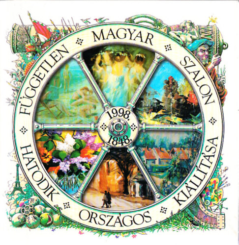 A Független Magyar Szalon Képzőművészeti Egyesület VI. országos és nemzetközi kiállítása antikvár