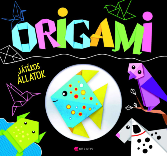 Origami - Játékos állatok játékkártya
