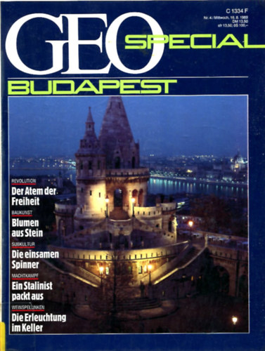 GEO Special 08/1989 - Budapest antikvár