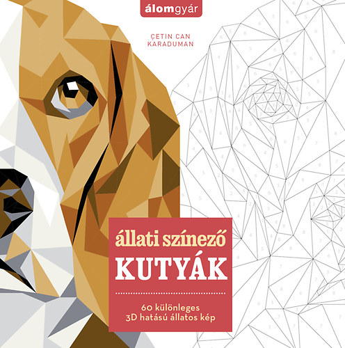 Cetin Can Karaduman: Állati színező - KUTYÁK könyv