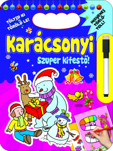 Karácsonyi szuper kifestő akciós termékkép 1