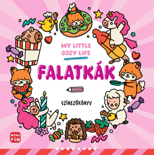 My Little Cozy Life - Falatkák - Színezőkönyv akciós termékkép 1