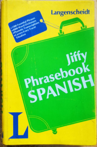 Langenscheidt: Jiffy Phrasebook Spanish antikvár