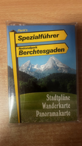 Anton Plenk: Plenk's Spezialführer Nationalpark Berchtesgaden antikvár